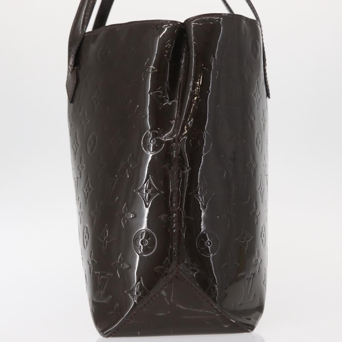 Louis Vuitton LOUIS VUITTON Monogram Vernis Wilshire MM Bag Terre Domble M91440 LV Authentic 150262