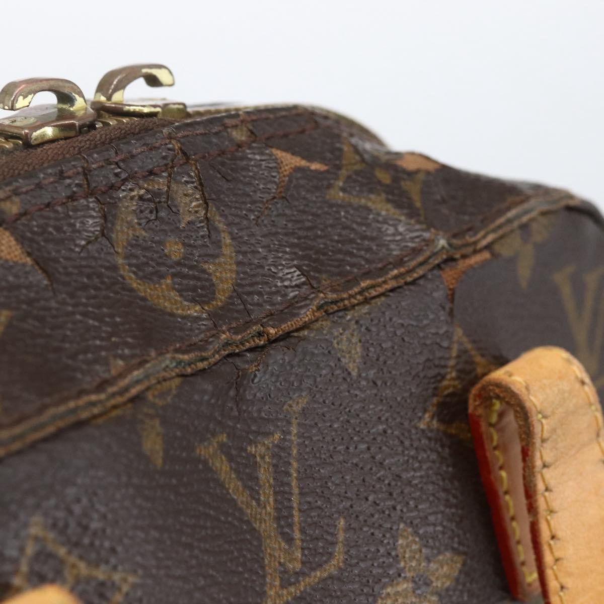Louis Vuitton LOUIS VUITTON Monogram Spontini Hand Bag M47500 LV Authentic 165090