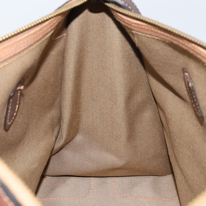 Gucci GUCCI GG Supreme Boston Bag PVC Old Gucci Beige Gold Authentic 158499