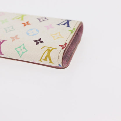 Louis Vuitton LOUIS VUITTON Monogram Multicolor Multicles 4 Key Case White M93731 Authentic 153417 Bag