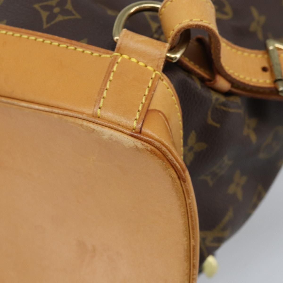 Louis Vuitton LOUIS VUITTON Monogram Montsouris GM Backpack M51135 LV Authentic ARZ520A Bag