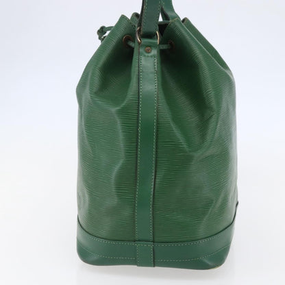 Louis Vuitton LOUIS VUITTON Epi Noe Shoulder Bag Green M44004 LV Authentic 145661