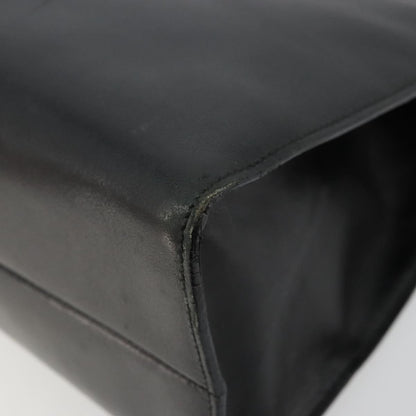 Gucci GUCCI Shoulder Bag Leather Black Silver 001 3038 Authentic 178252