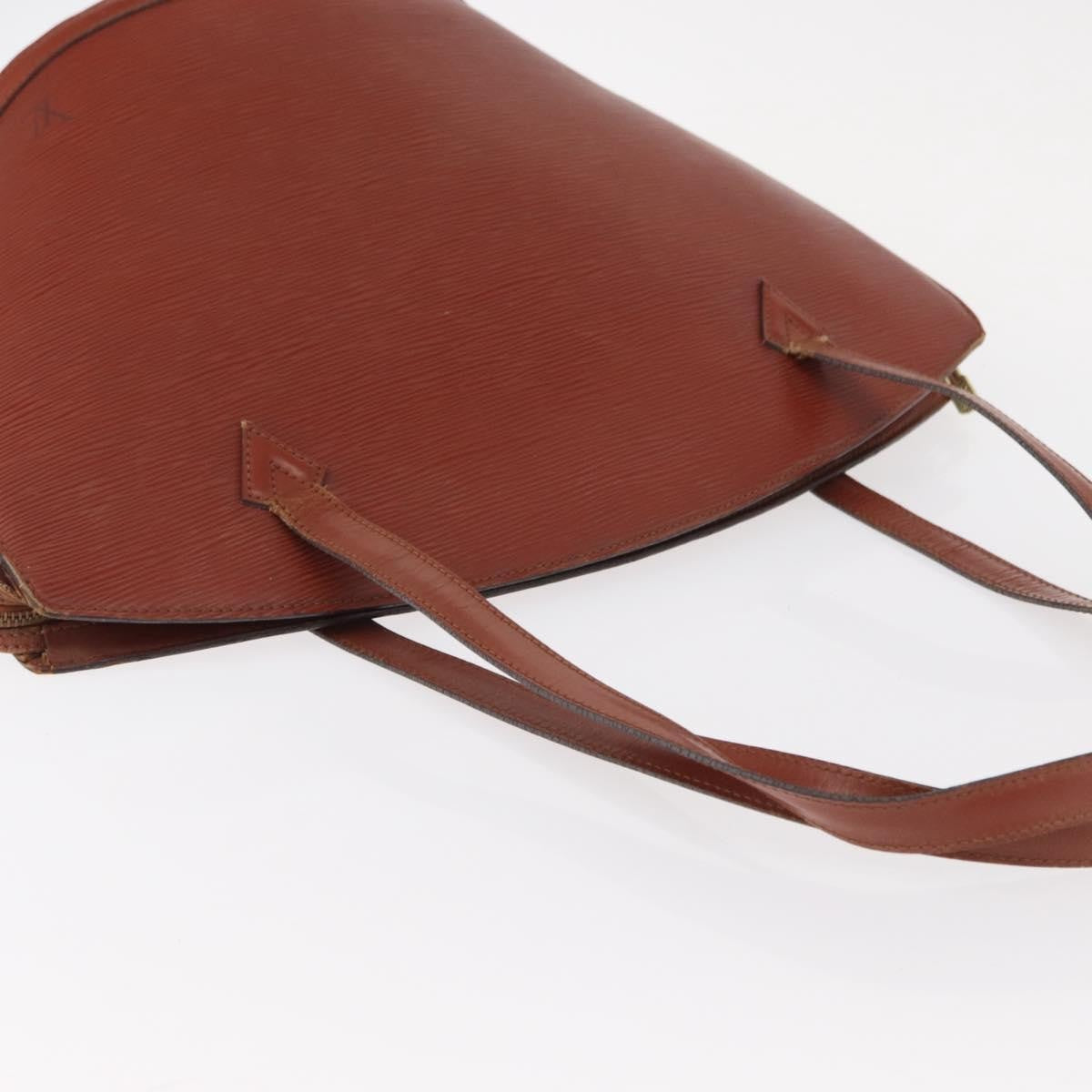 Louis Vuitton LOUIS VUITTON Epi Saint Jacques Shopping Bag Brown M52263 LV Authentic BA8091