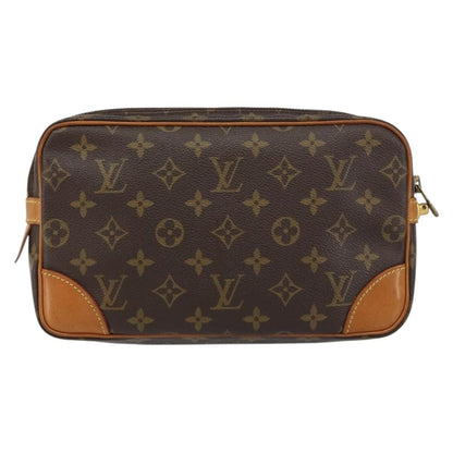 Louis Vuitton LOUIS VUITTON Monogram Marly Dragonne GM Clutch Bag M51825 LV Authentic gh1586