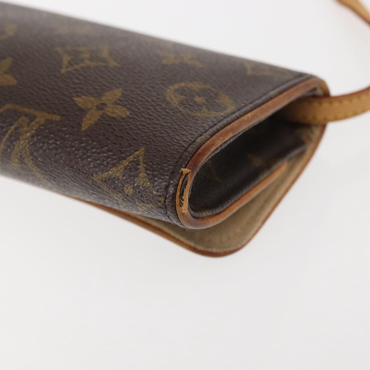 Louis Vuitton LOUIS VUITTON Monogram Pochette Twin PM Shoulder Bag M51854 LV Authentic gh816
