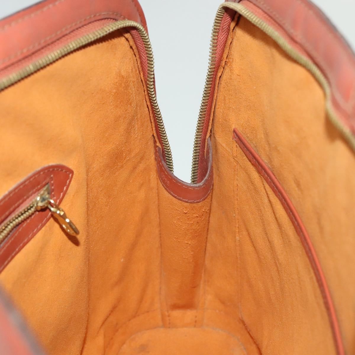 Louis Vuitton LOUIS VUITTON Epi Lussac Shoulder Bag Brown M52283 LV Authentic 136432