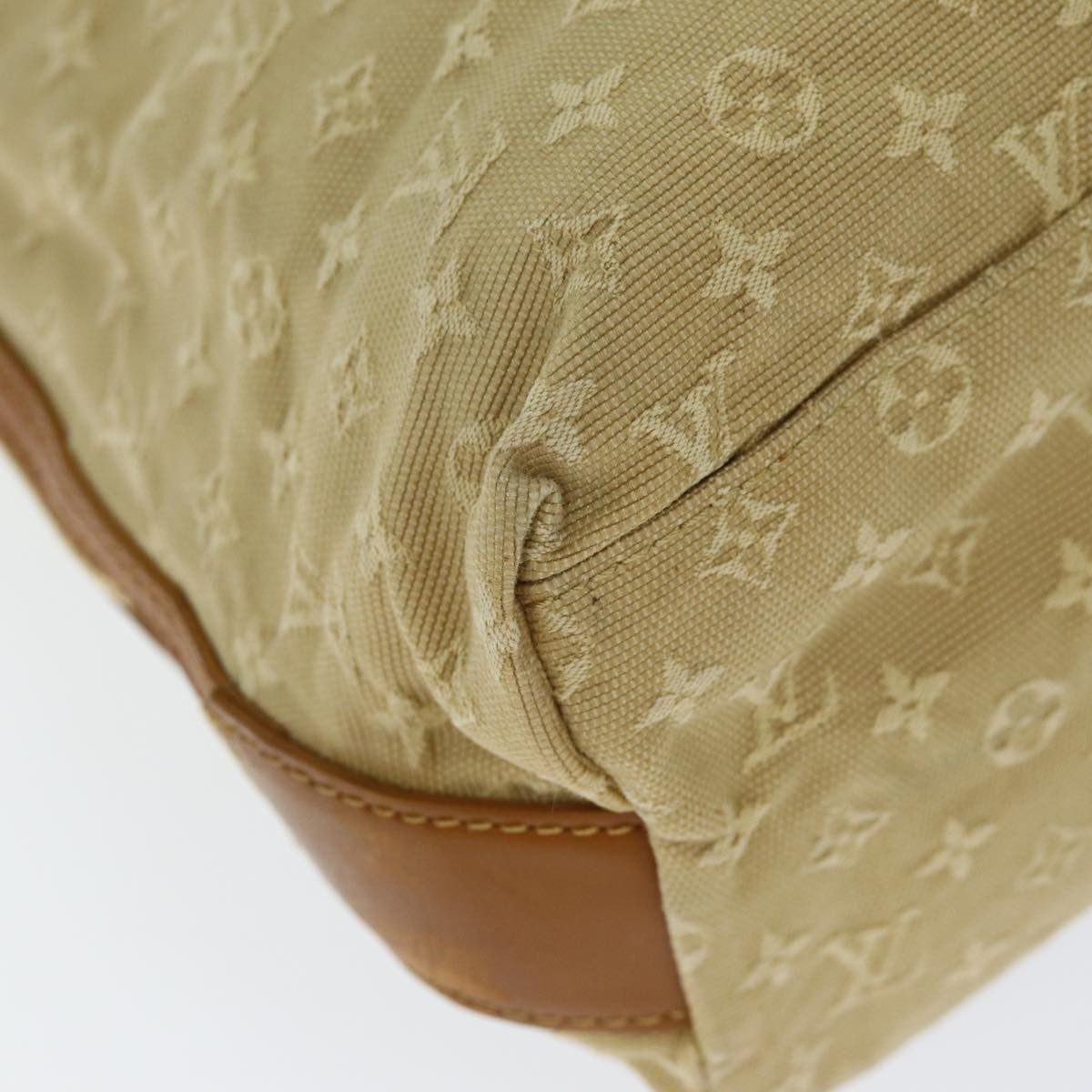 Louis Vuitton LOUIS VUITTON Monogram Mini Kabamari Kate Tote Bag Beige M92492 LV Authentic 73754