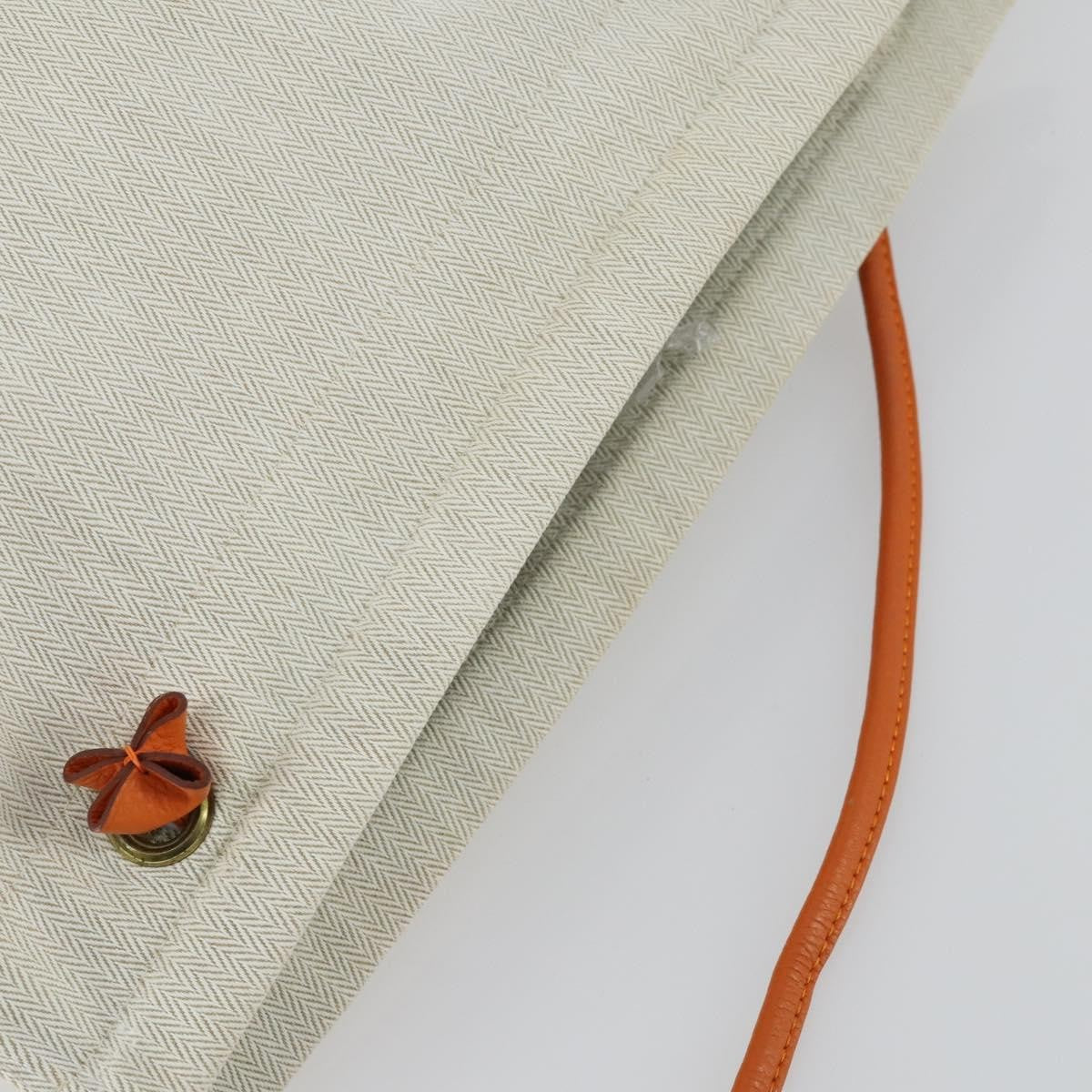 Hermès Hermès HERMES Aline PM Shoulder Bag Cotton Beige Gold Authentic 161728