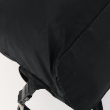 Prada PRADA Backpack Nylon Black Silver Authentic ka1167 Bag