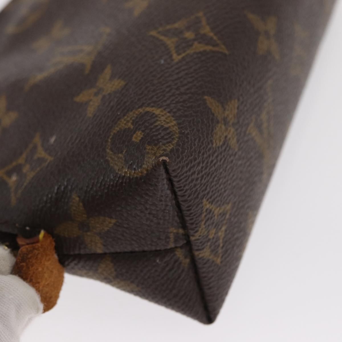 Louis Vuitton LOUIS VUITTON Monogram Pochette Cosmetic PM Cosmetic Pouch M47515 LV Authentic BA7712 Bag