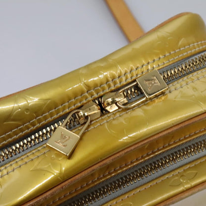 Louis Vuitton LOUIS VUITTON Monogram Vernis Wooster Shoulder Bag Gris M91036 LV Authentic ep7979