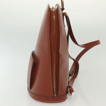 Louis Vuitton LOUIS VUITTON Epi Coblanc Shoulder Bag Brown M52293 LV Authentic BA4973
