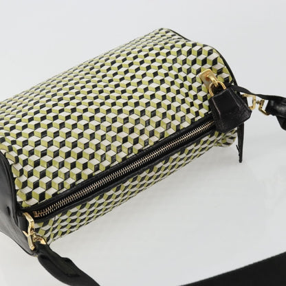 Prada PRADA Shoulder Bag Leather Yellow Gold Authentic bs35156