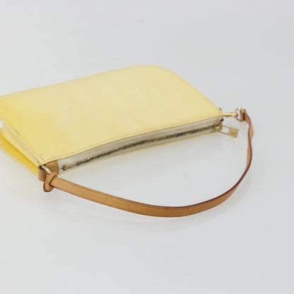 Louis Vuitton LOUIS VUITTON Monogram Vernis Lexington Pouch Beige M91010 LV Authentic mr2421 Bag