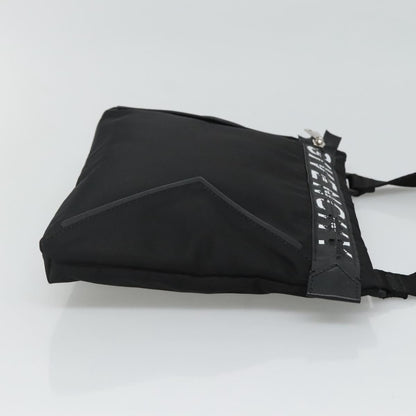 Givenchy GIVENCHY Shoulder Bag Nylon Black Silver Authentic bs23553