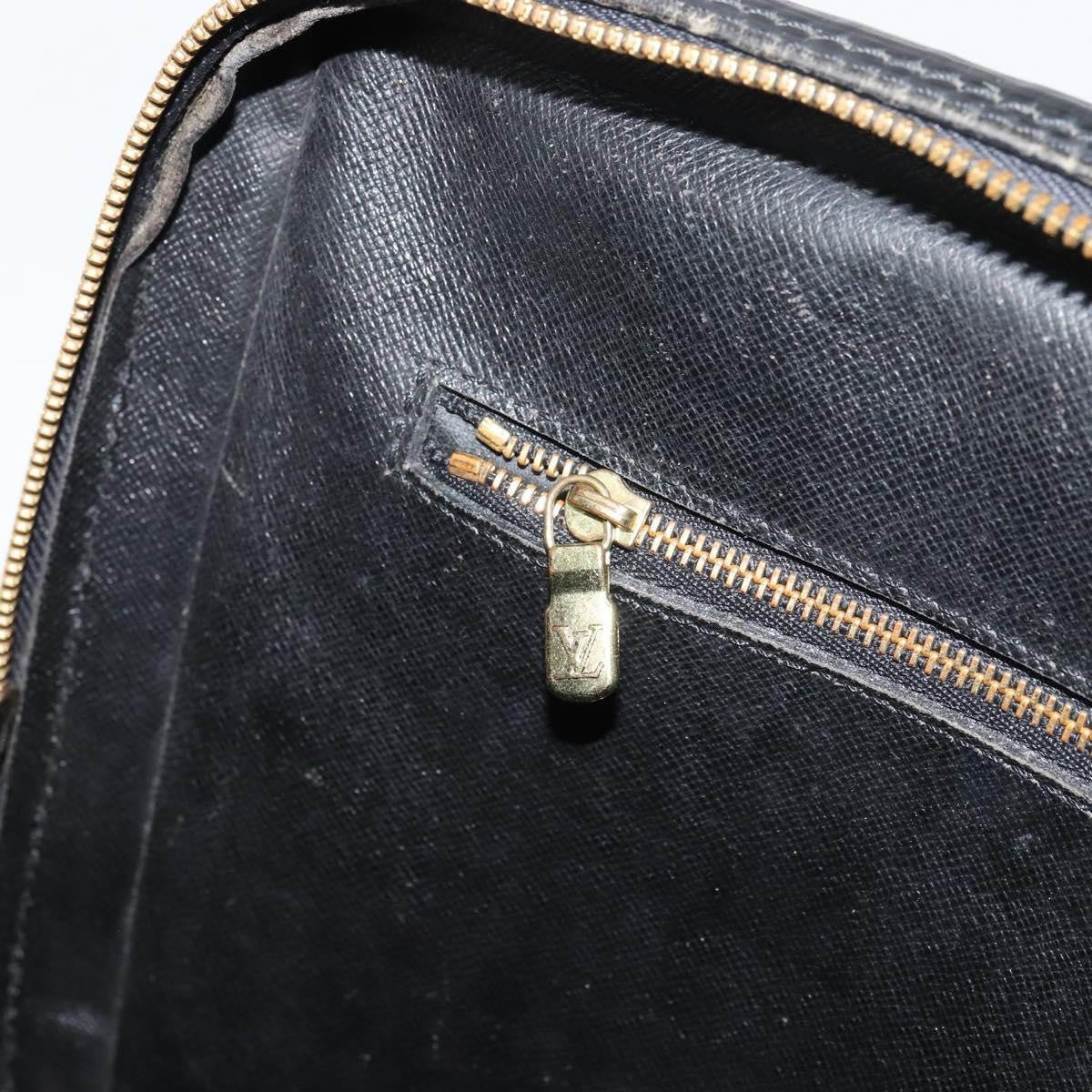 Louis Vuitton LOUIS VUITTON Epi Porte Documents Voyage Bag Black M40321 LV Authentic bs31789