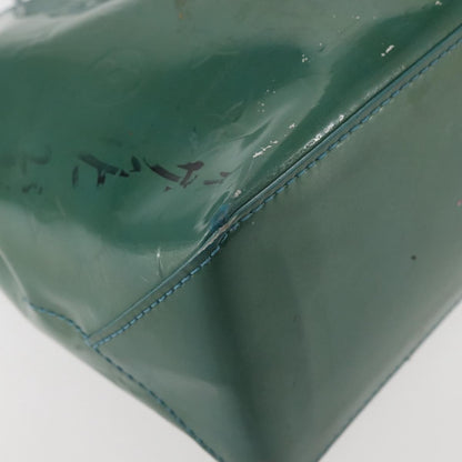 Louis Vuitton LOUIS VUITTON Vernis Wilshire Boulevard Bag Blue galatic M93646 LV Authentic BA6406