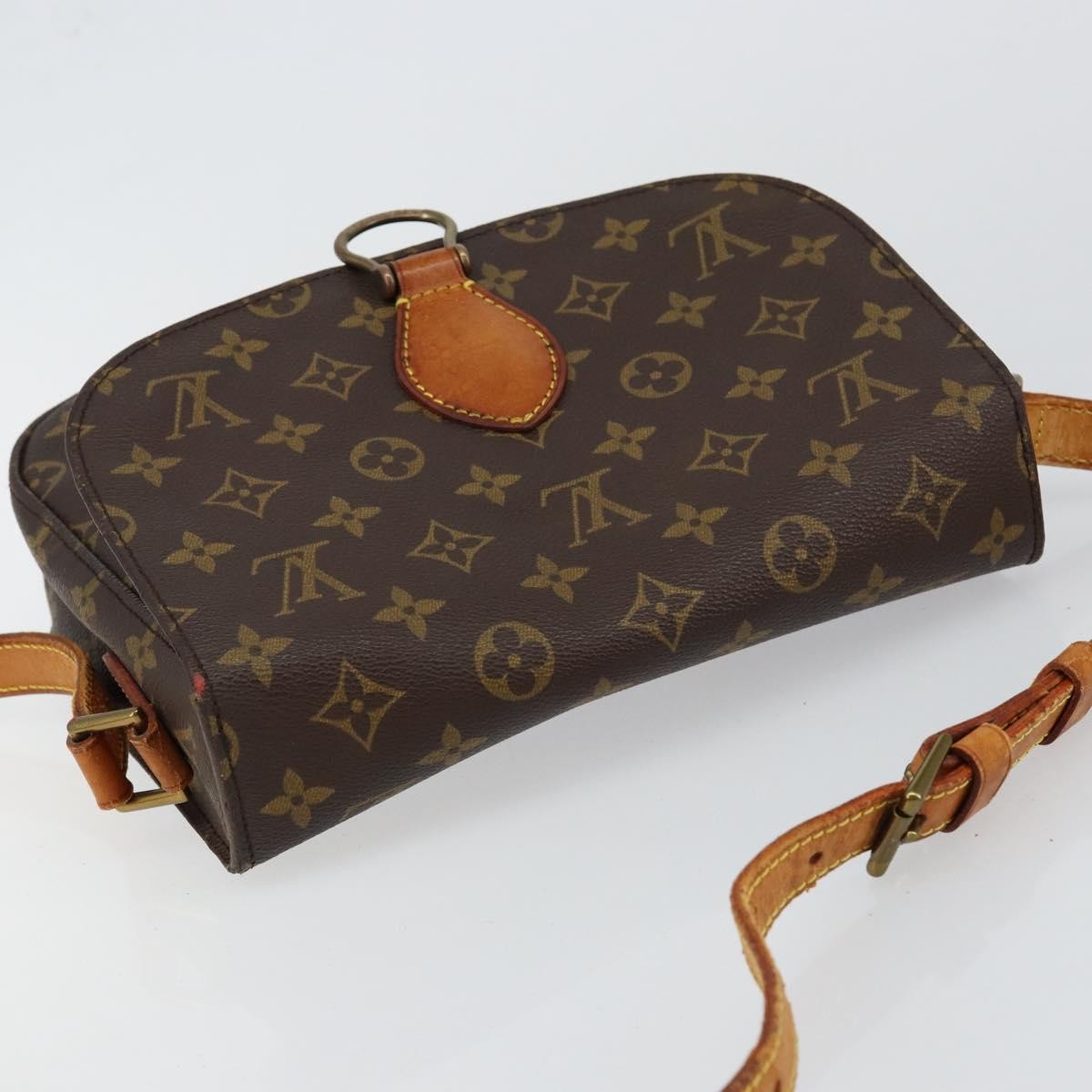 Louis Vuitton LOUIS VUITTON Monogram Saint Cloud GM Shoulder Bag M51242 LV Authentic bs30024
