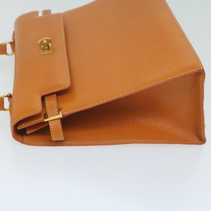 MORABITO MORABITO Scalar 28 Hand Bag Leather Orange Authentic am5465
