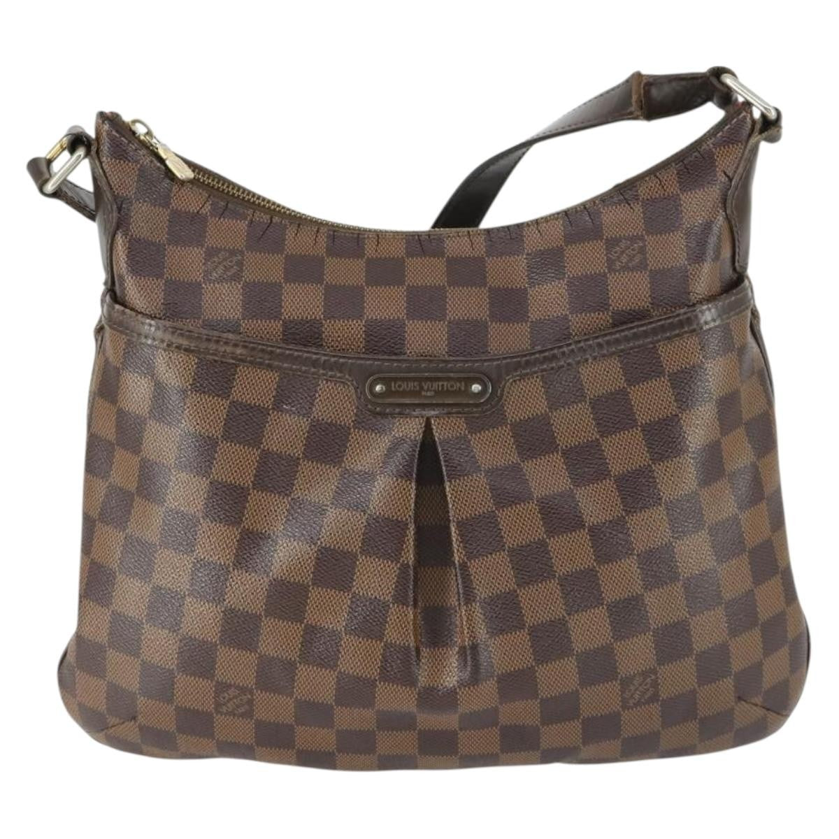 Louis Vuitton LOUIS VUITTON Damier Ebene Bloomsbury PM Shoulder Bag N42251 LV Authentic 169066