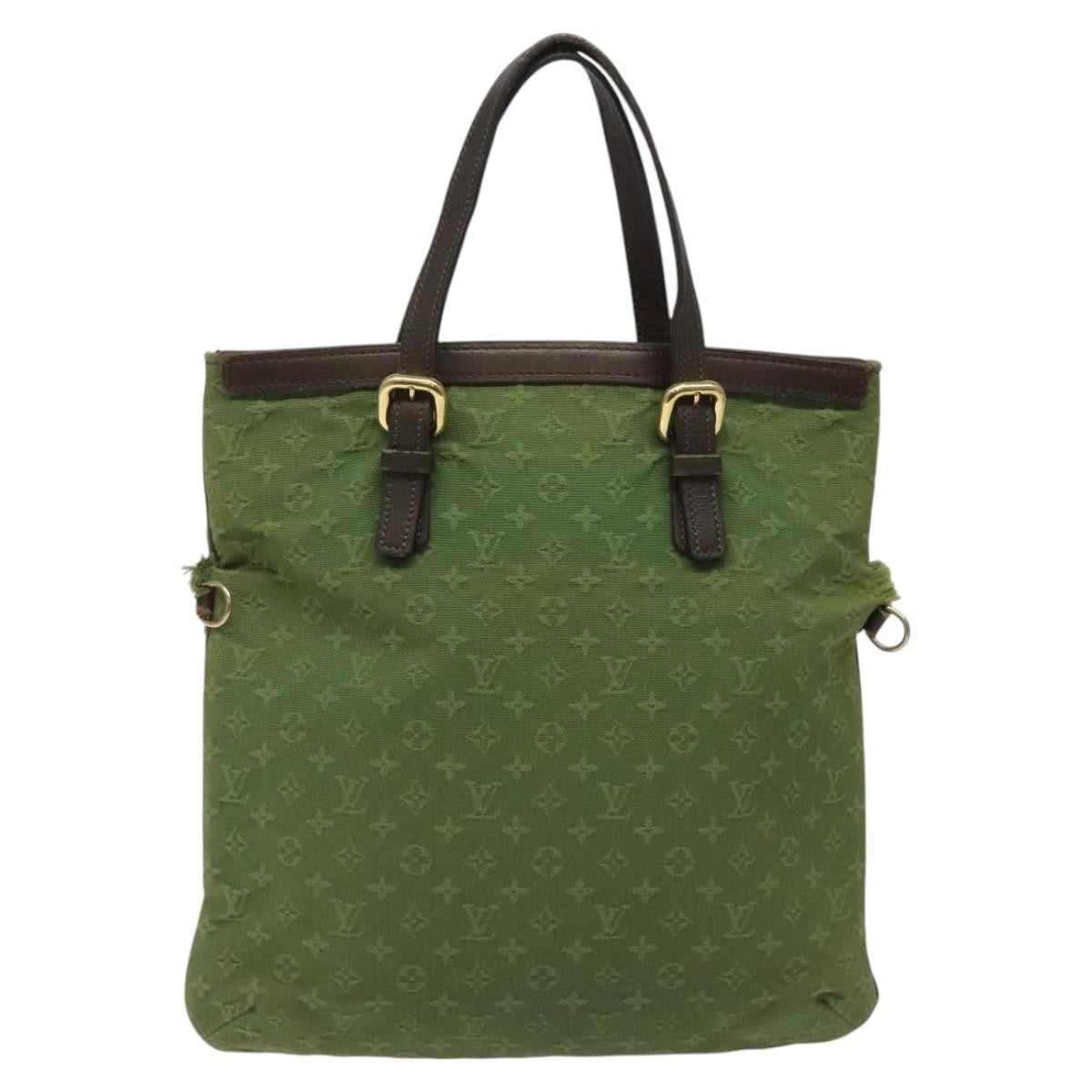 Louis Vuitton LOUIS VUITTON Monogram Mini Fran?oise 2Way Tote Bag TST Khaki M92422 Authentic h...