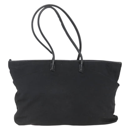 Gucci GUCCI Tote Bag Nylon Black Silver 002 2123 0455 Authentic gh1622