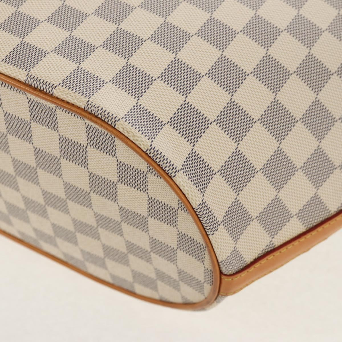 Louis Vuitton LOUIS VUITTON Damier Azur Pombronn PM Shoulder Bag N48057 LV Authentic 140201V