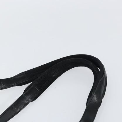Prada PRADA Tote Bag Nylon Black Silver Authentic 151531