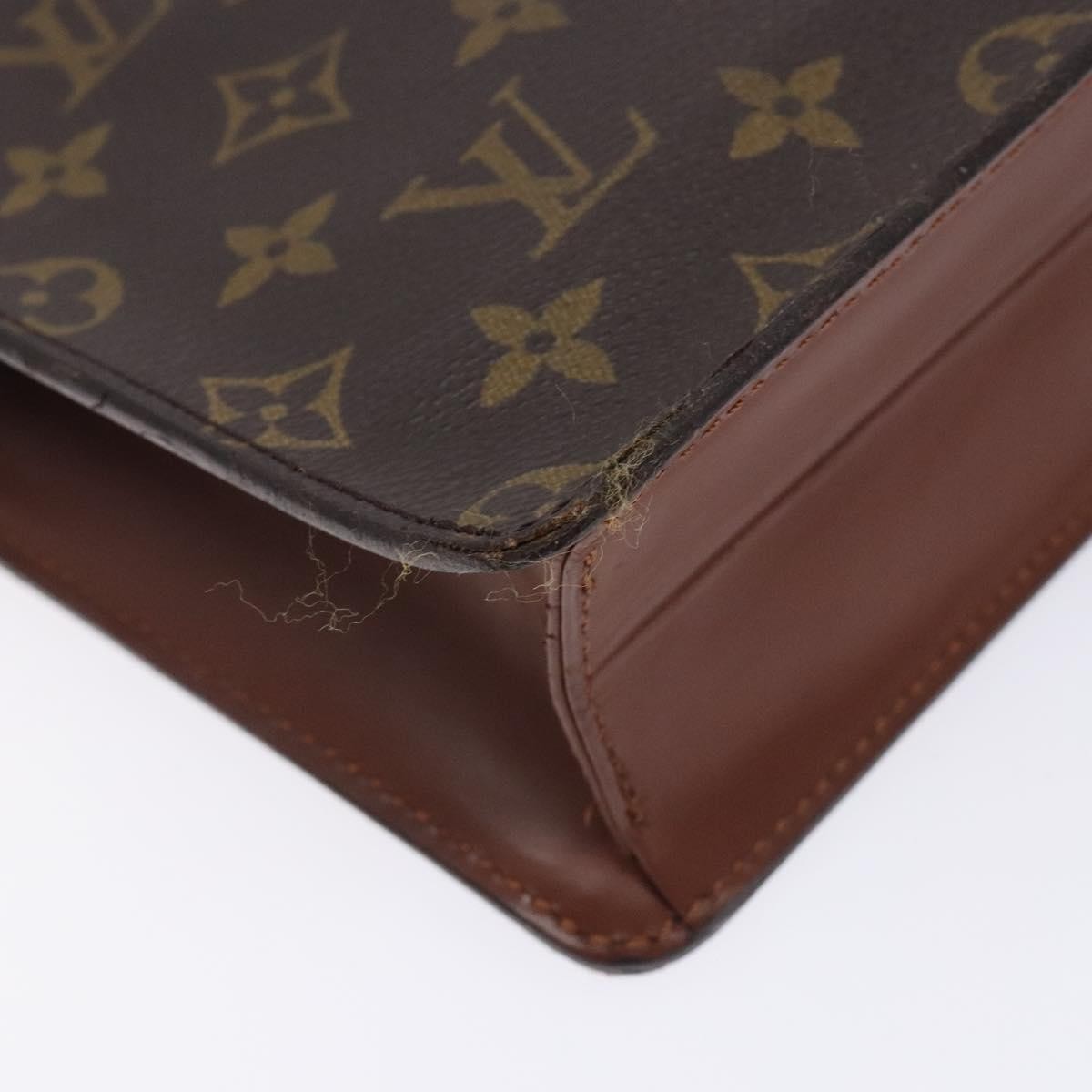 Louis Vuitton LOUIS VUITTON Monogram Pochette Homme Clutch Bag M51795 LV Authentic 133107