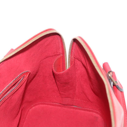 Louis Vuitton LOUIS VUITTON Epi Alma Hand Bag Castilian Red M52147 LV Authentic 158108