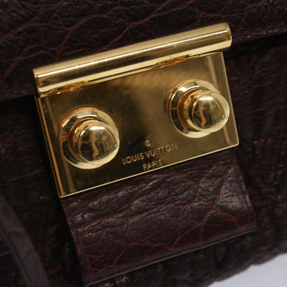 Louis Vuitton LOUIS VUITTON Monogram Volupte Psyche Hand Bag 2way Bordeaux M93475 Authentic bs12168