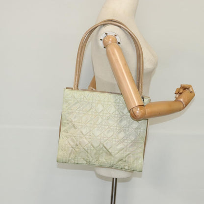 Dior Christian Dior Canage Shoulder Bag Nylon Beige Authentic 96633