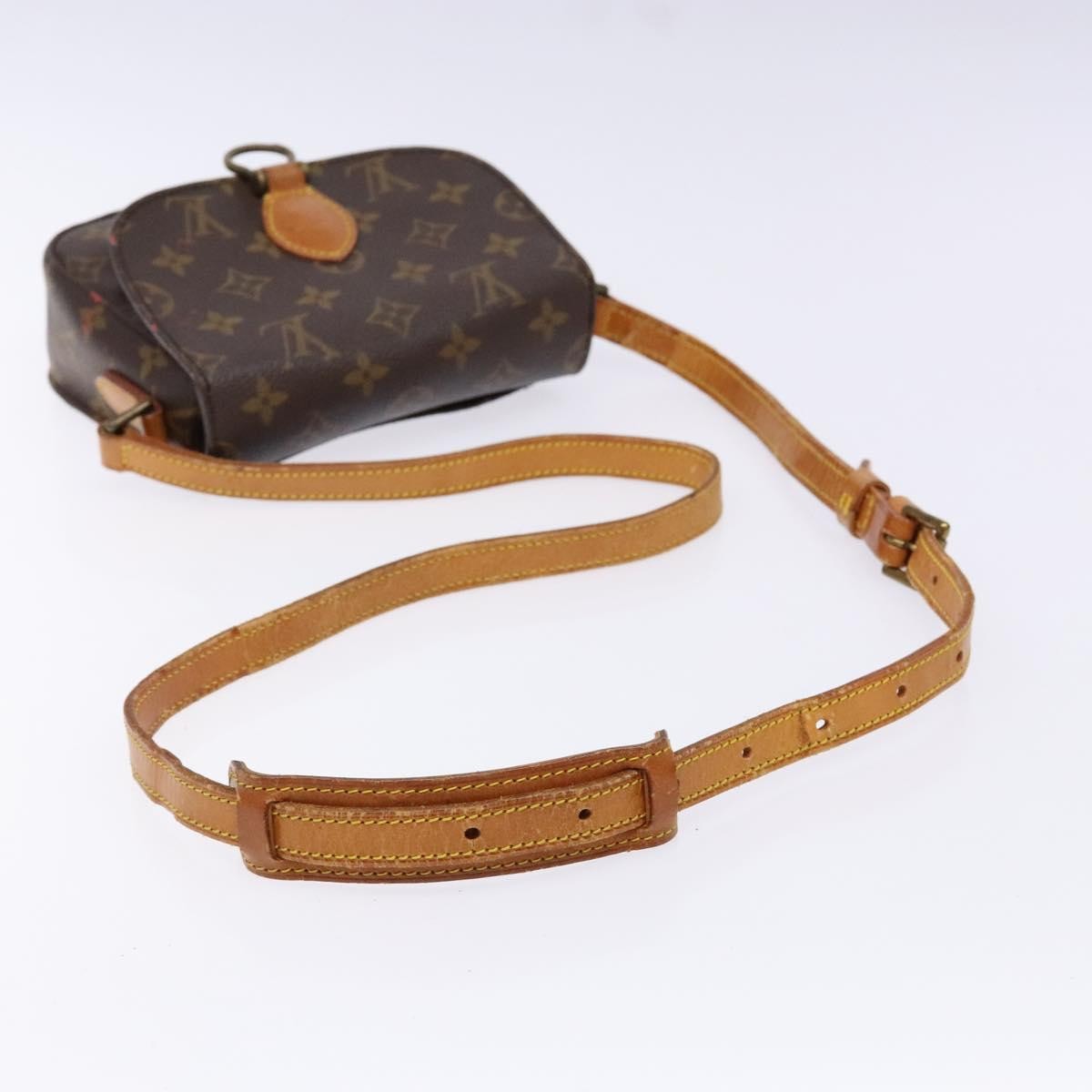 Louis Vuitton LOUIS VUITTON Monogram Saint Cloud PM Shoulder Bag M51244 LV Authentic ep10227