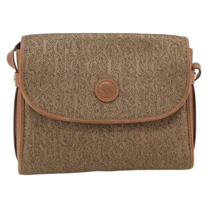 Gucci GUCCI Shoulder Bag Canvas Beige Gold 001 46 0712 Authentic 180722