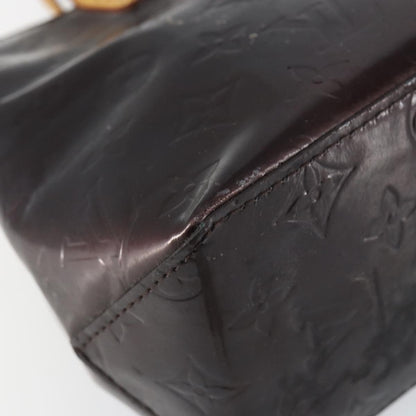 Louis Vuitton LOUIS VUITTON Monogram Vernis Reade PM Hand Bag Amarante M91993 LV Authentic 145457