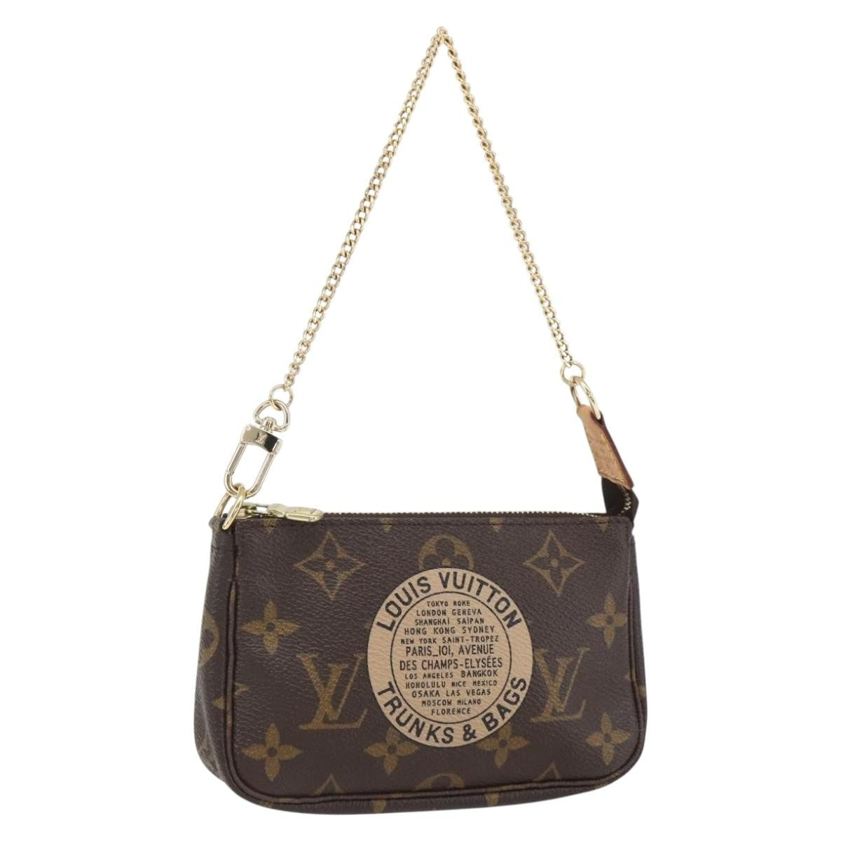 Louis Vuitton LOUIS VUITTON Monogram T&B Mini Pochette Accessoires Pouch M60153 Authentic ka1690V Bag