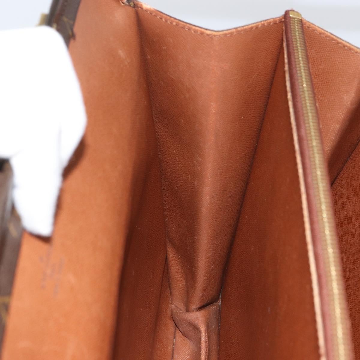 Louis Vuitton LOUIS VUITTON Monogram Serviette Fermoir Business Bag M53305 LV Authentic bs32001