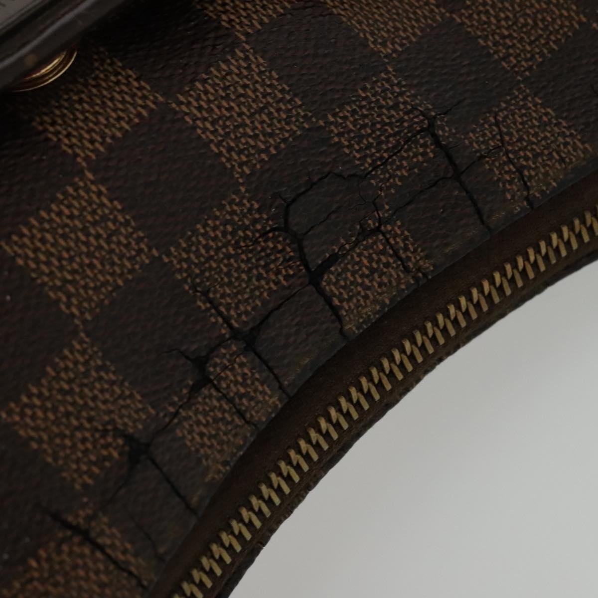 Louis Vuitton LOUIS VUITTON Damier Ebene Bloomsbury PM Shoulder Bag N42251 LV Authentic 139471