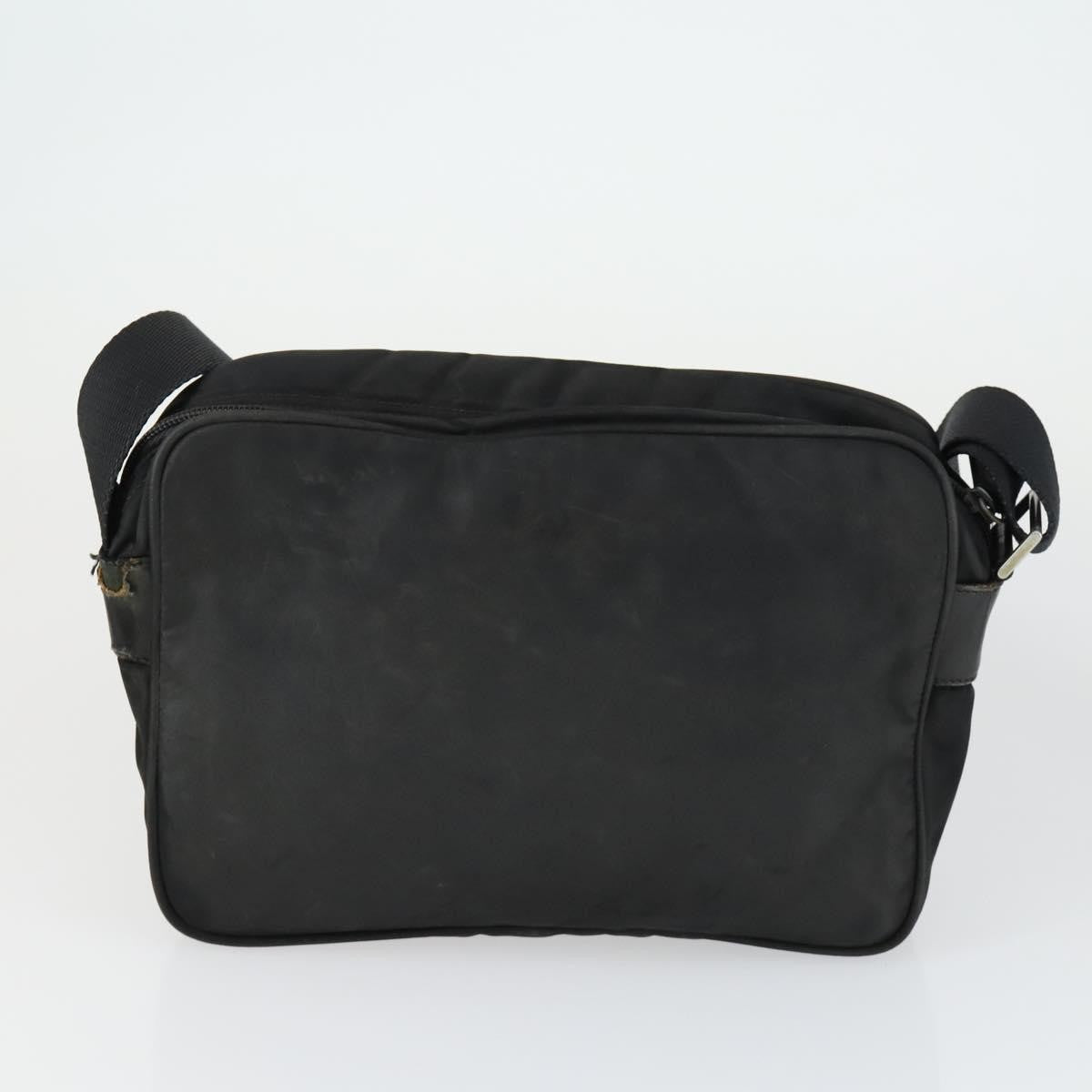 Prada PRADA Shoulder Bag Nylon 3 Set Khaki Black Authentic 165124