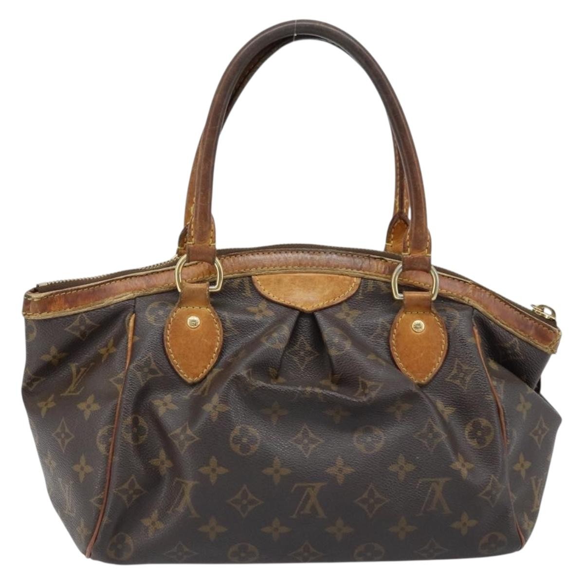 Louis Vuitton LOUIS VUITTON Monogram Tivoli PM Hand Bag M40143 LV Authentic LNZ153