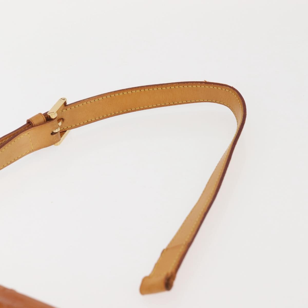 Louis Vuitton LOUIS VUITTON Monogram Vernis Thompson Street Bag Beige M91301 LV Authentic 128772