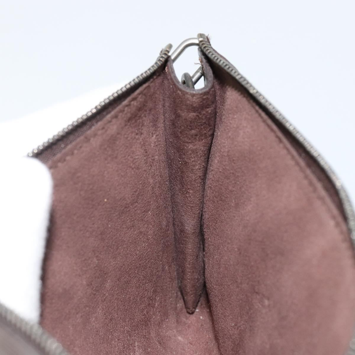 Louis Vuitton LOUIS VUITTON Epi Pochette Accessoires Pouch Mocha M5294D LV Authentic 143110A Bag