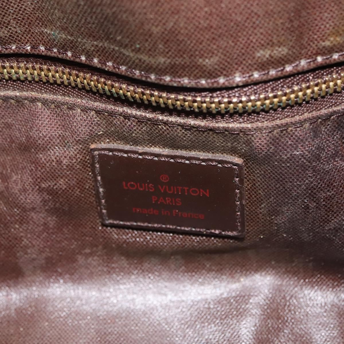 Louis Vuitton LOUIS VUITTON Damier Ebene Trousse Toilette25 Clutch Bag N47624 LV Authentic 151153