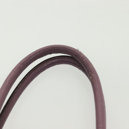 Prada PRADA Hand Bag Nylon Purple Gold Authentic 137586