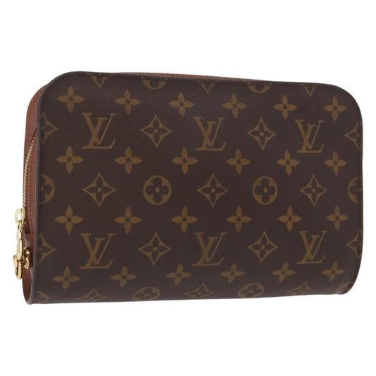 Louis Vuitton LOUIS VUITTON Monogram Orsay Clutch Bag M51790 LV Authentic gh1594