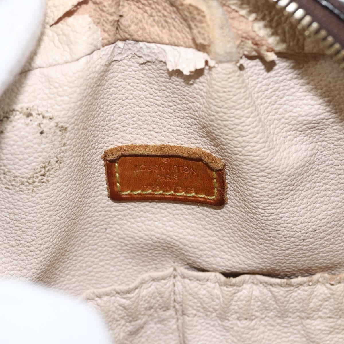 Louis Vuitton LOUIS VUITTON Monogram Spontini Hand Bag M47500 LV Authentic 165090