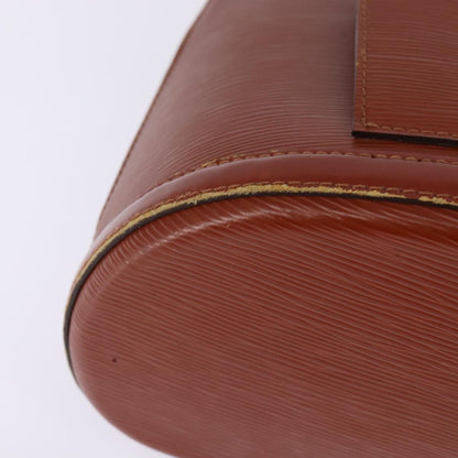 Louis Vuitton LOUIS VUITTON Epi Coblanc Shoulder Bag Brown M52293 LV Authentic BA4973