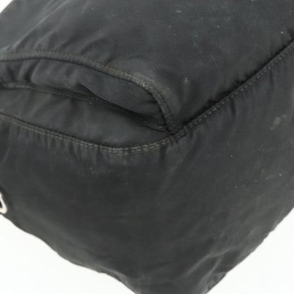 Prada PRADA Shoulder Bag Nylon Black Silver Authentic 175741