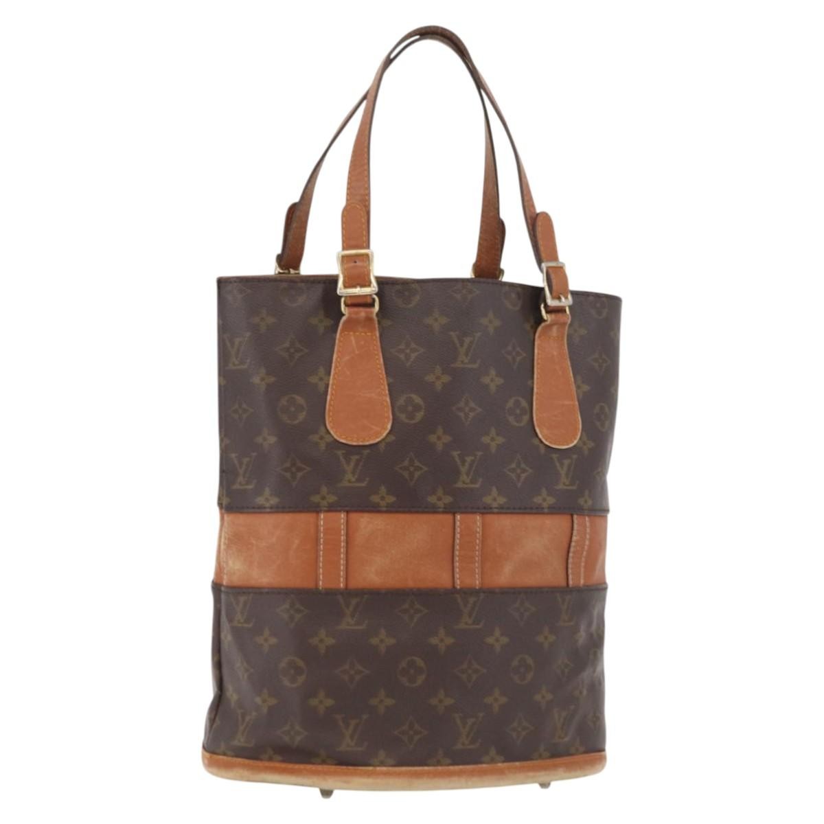 Louis Vuitton LOUIS VUITTON Monogram Bucket GM Shoulder Bag T42236 LV Authentic 160660